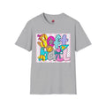 Colorful Pop Art Softball Tee