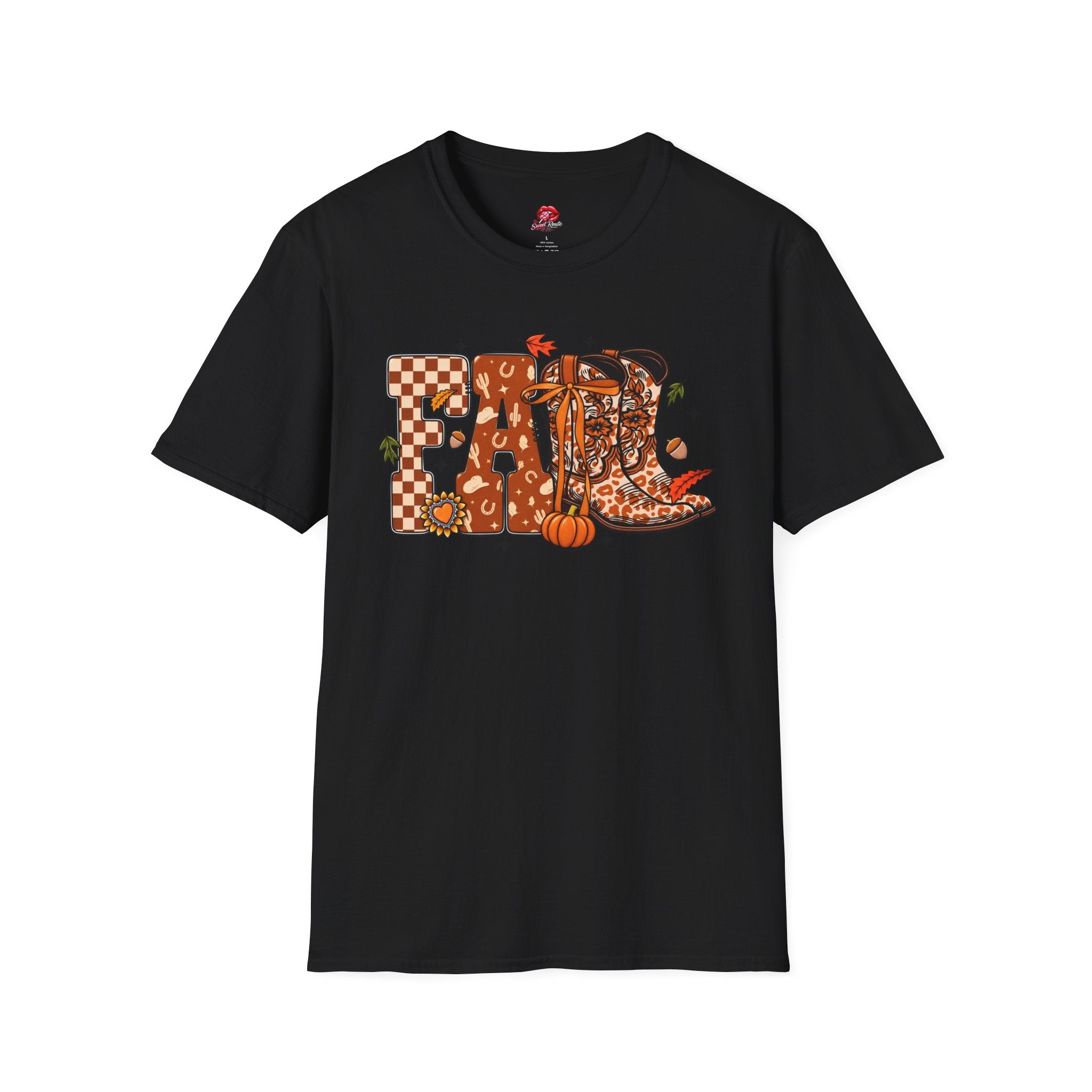 Pumpkin, Leopard & Plaid Fall Tee