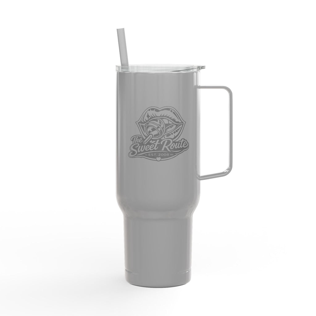 Sweet Route Insulated Tumbler with Lid, 40oz