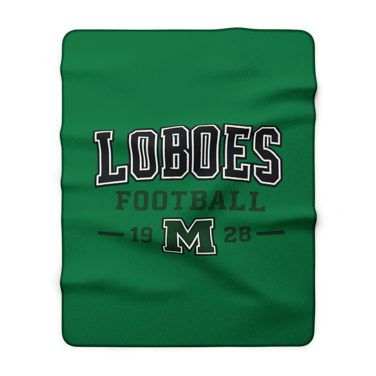 Loboes Football Vintage Collegiate Throw