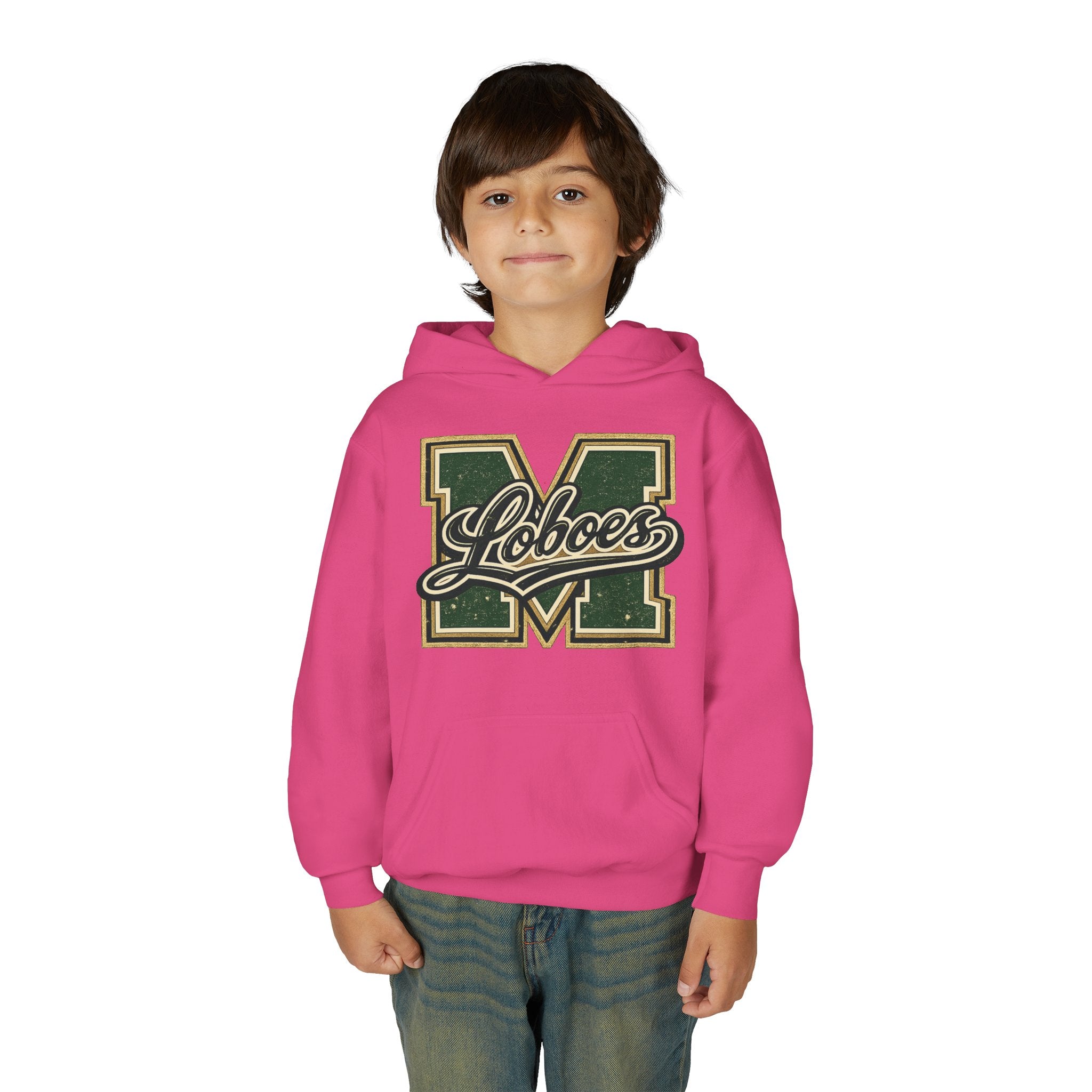 Youth Loboes M Letter Hoodie