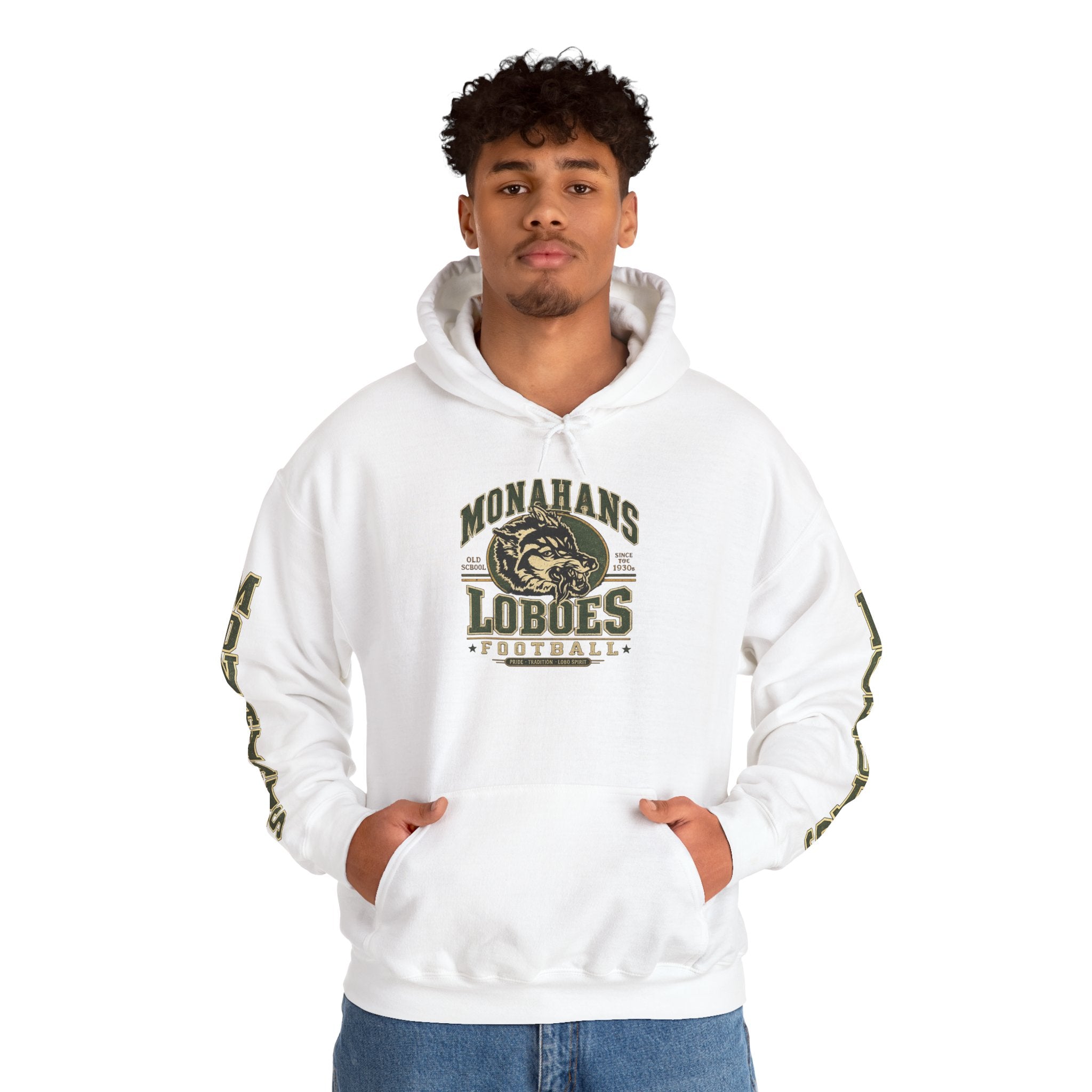 Monahans Loboes Football Hoodie