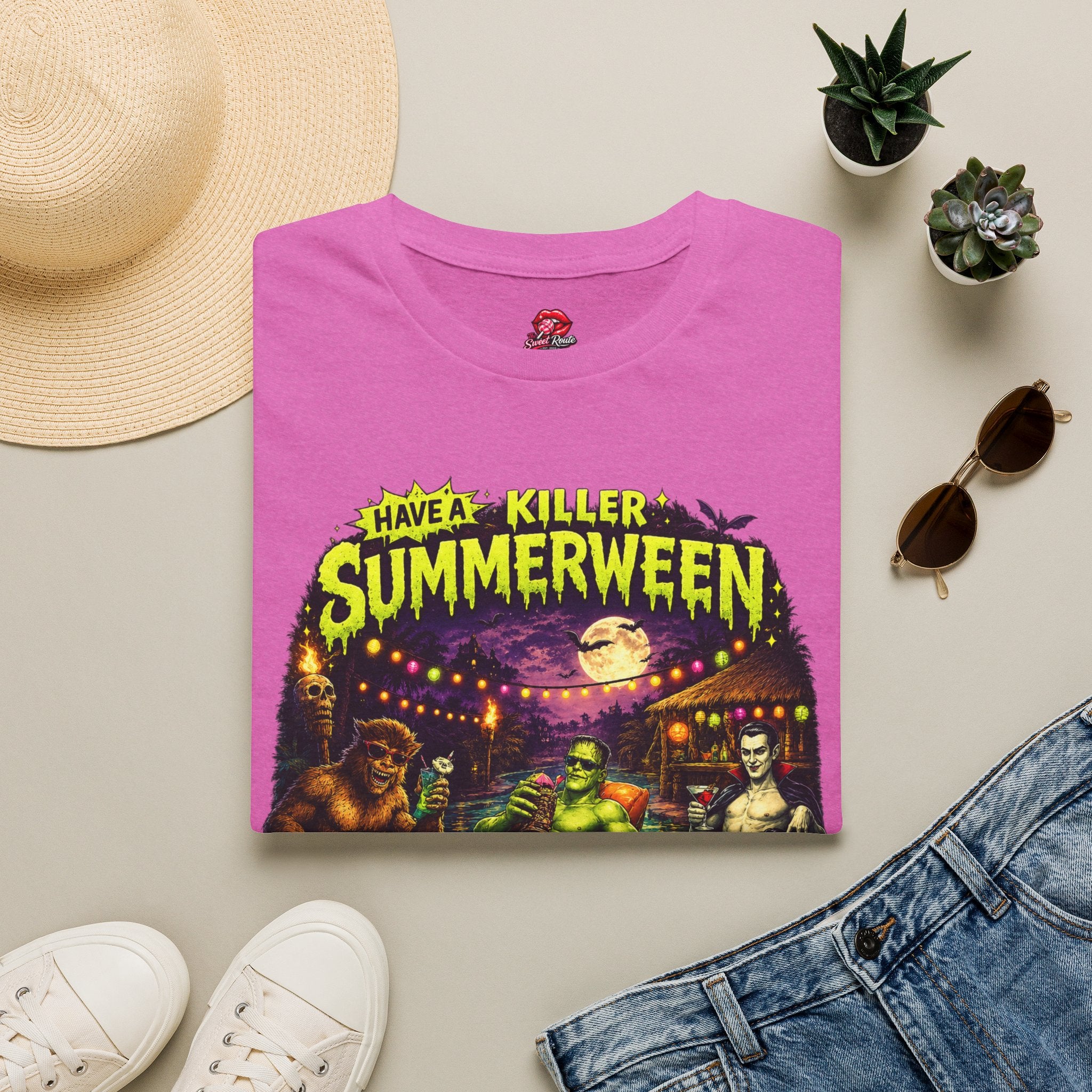 Have a Killer Summerween Retro Graphic T-Shirt