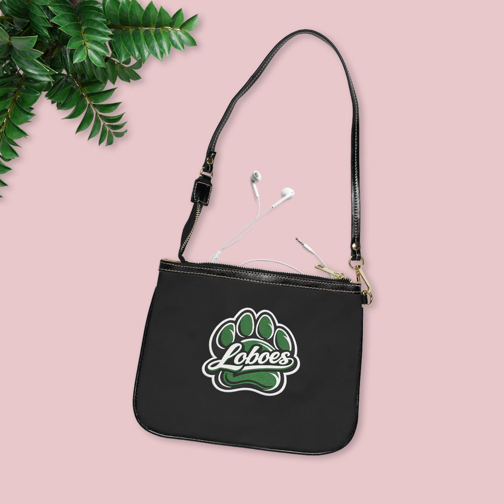 Loboes Paw Small Shoulder Bag — Team Logo Crossbody for Fans