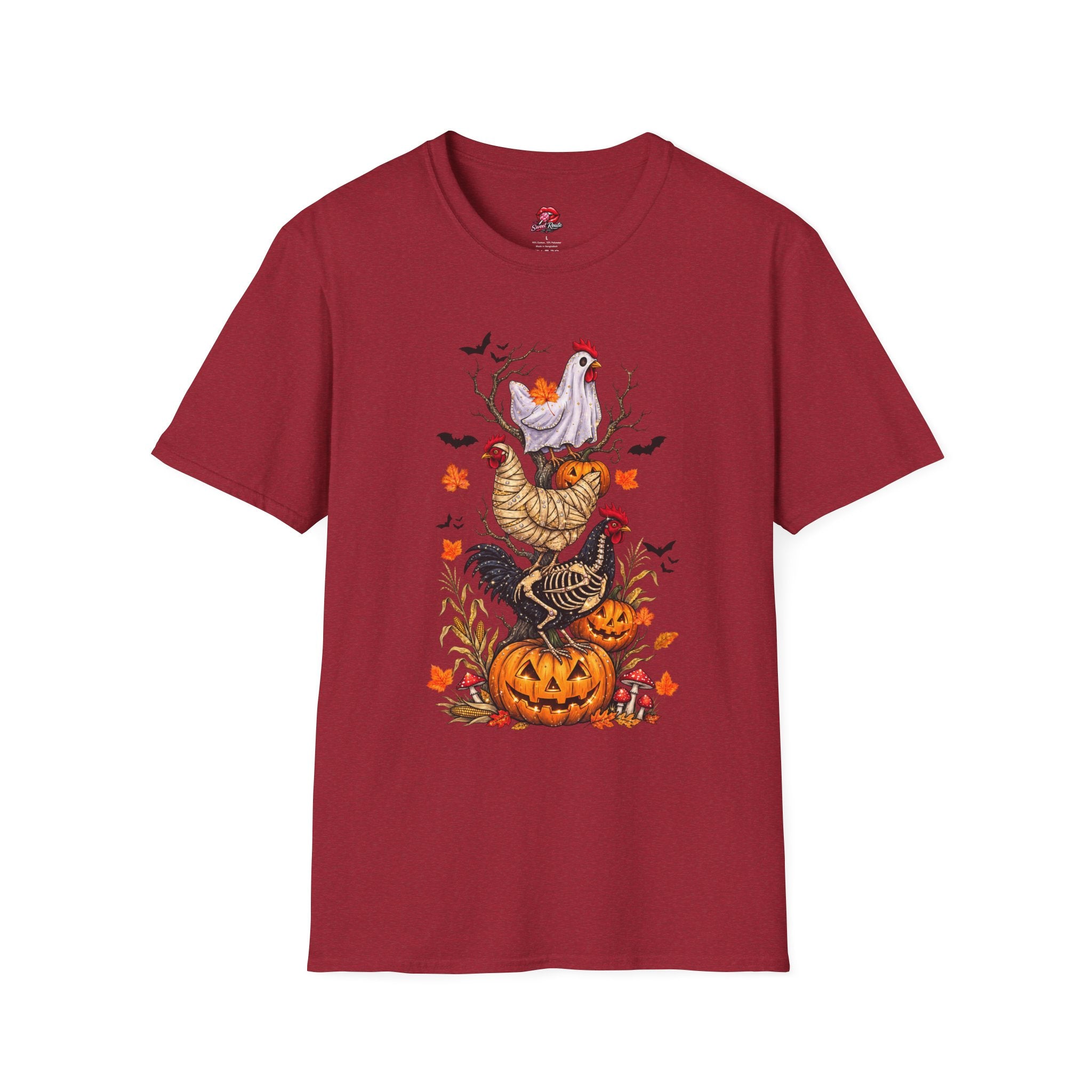 Halloween Chicken Stack T-Shirt