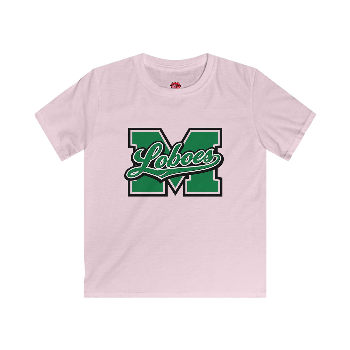Kids 'Loboes' School Logo Tee