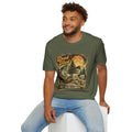 Dead Tired Vintage Camping Tee with Sunset Pines