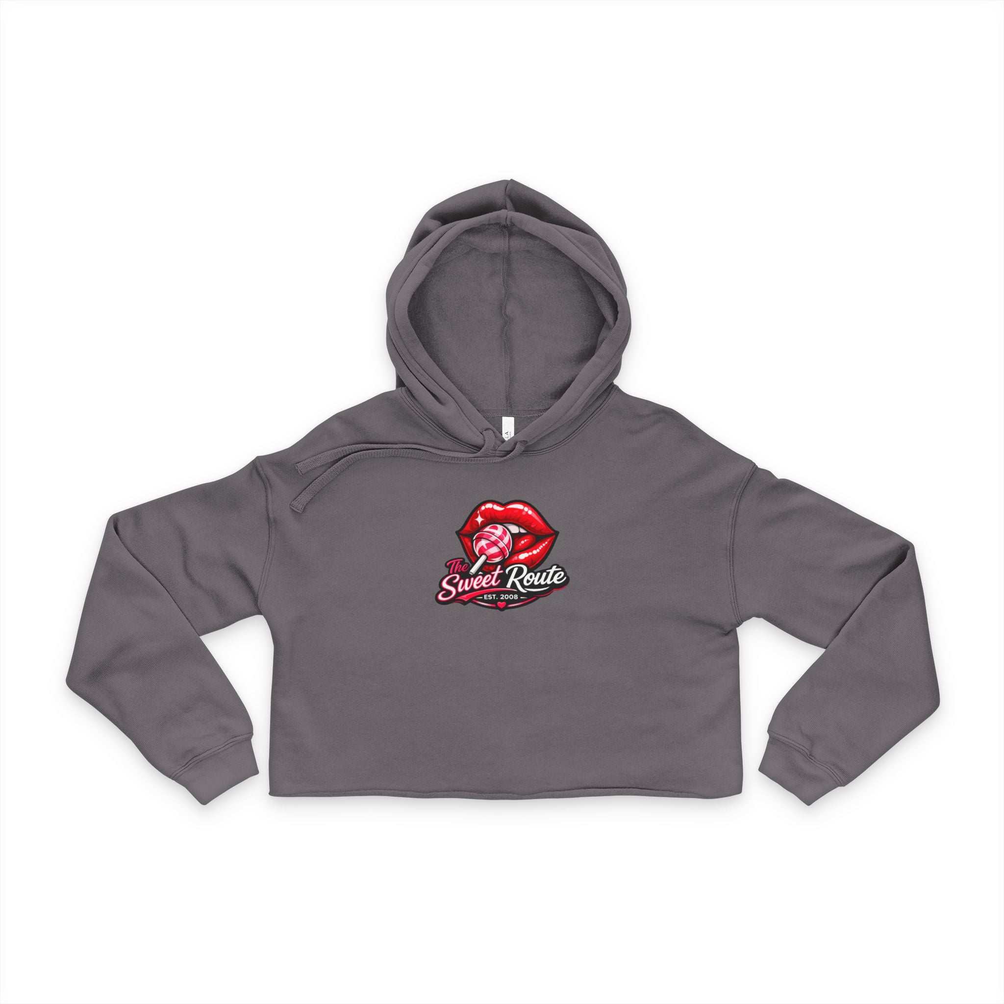 Sweet Route Cropped Hoodie