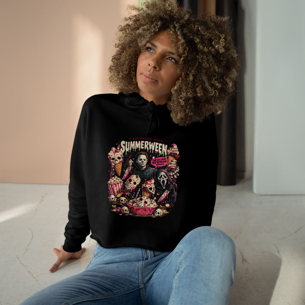Summerween Croptop Hoodie