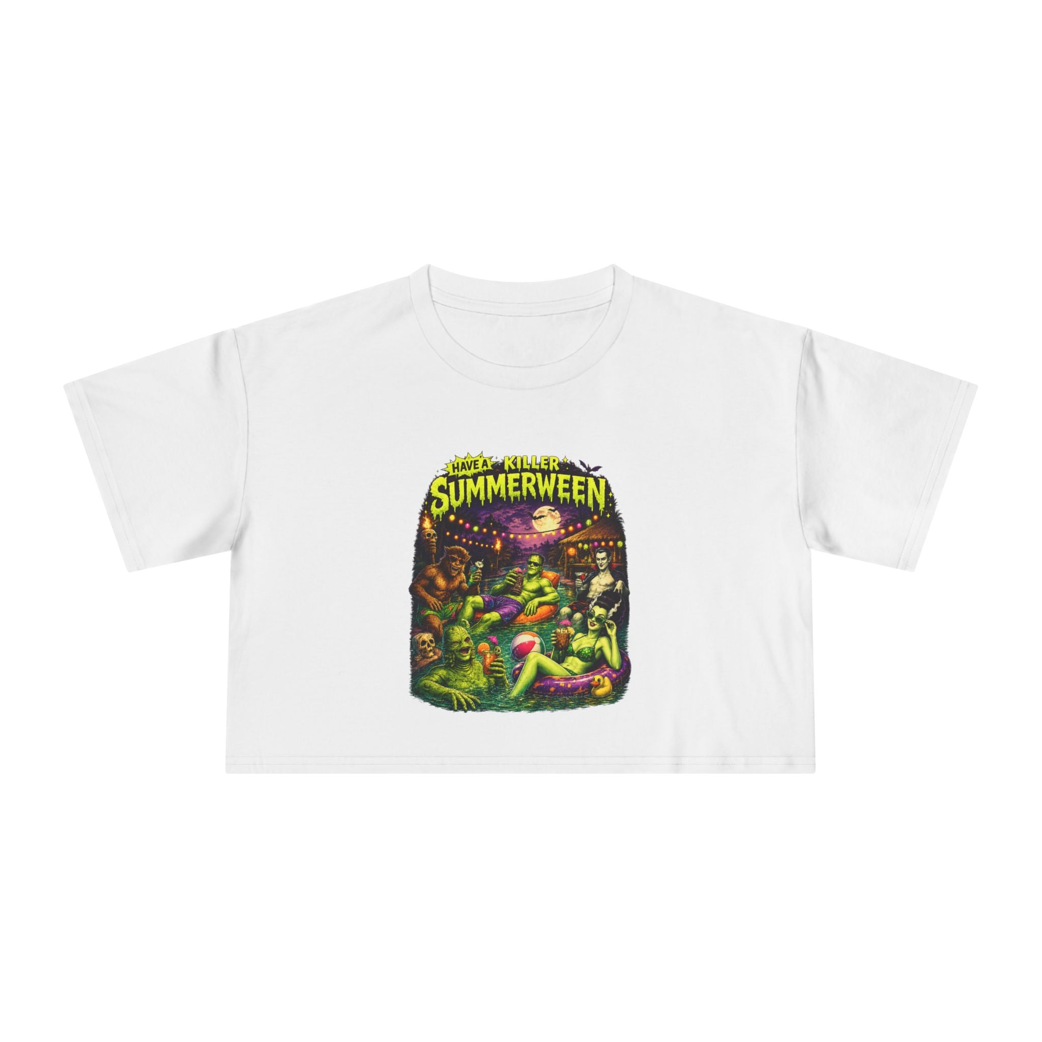 Summerween Festival Crop Tee