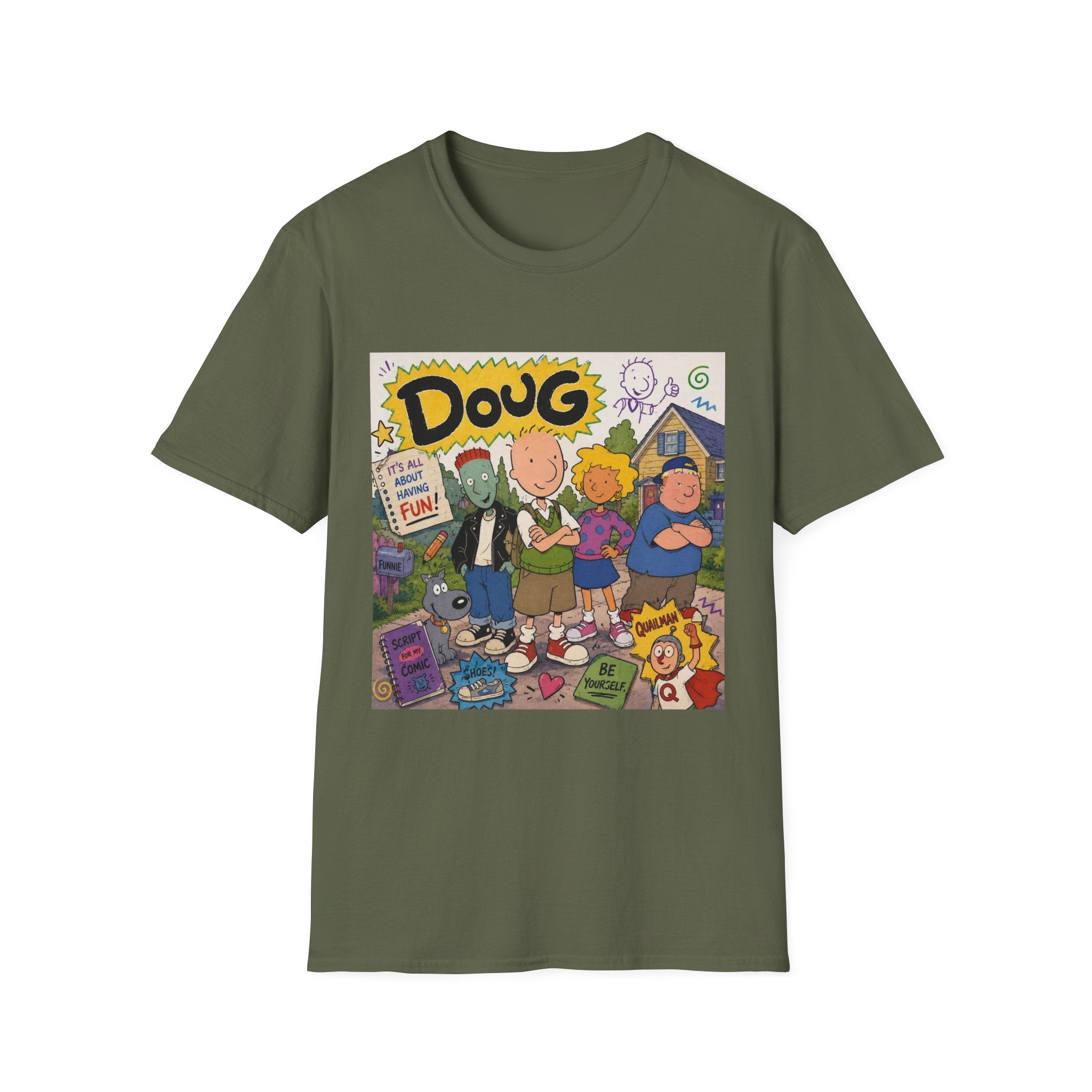 Nostalgic 90s Kids TV Doug Tee