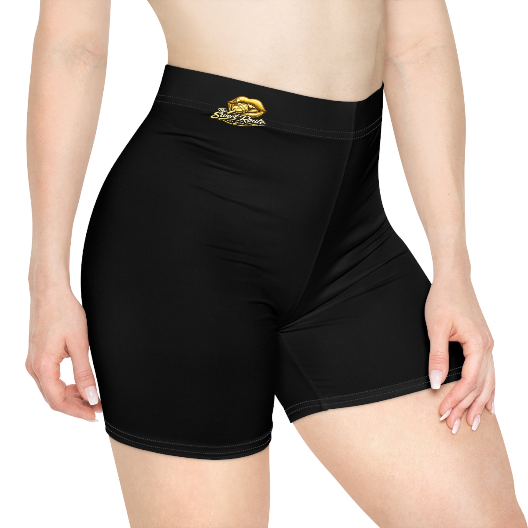 Sweet Route Women's Biker Shorts