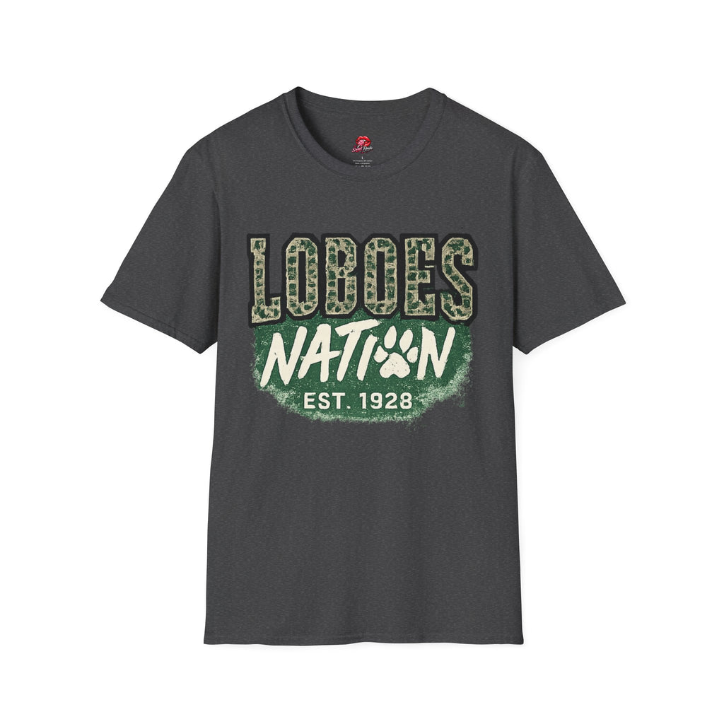 Loboes Nation Camo Print T-Shirt