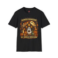 Haunted Bookstore T-Shirt | All Ghouls Welcome Halloween Shirt | Book Lover Ghost Tee | Spooky Library Graphic Tee | Fall Reading Shirt