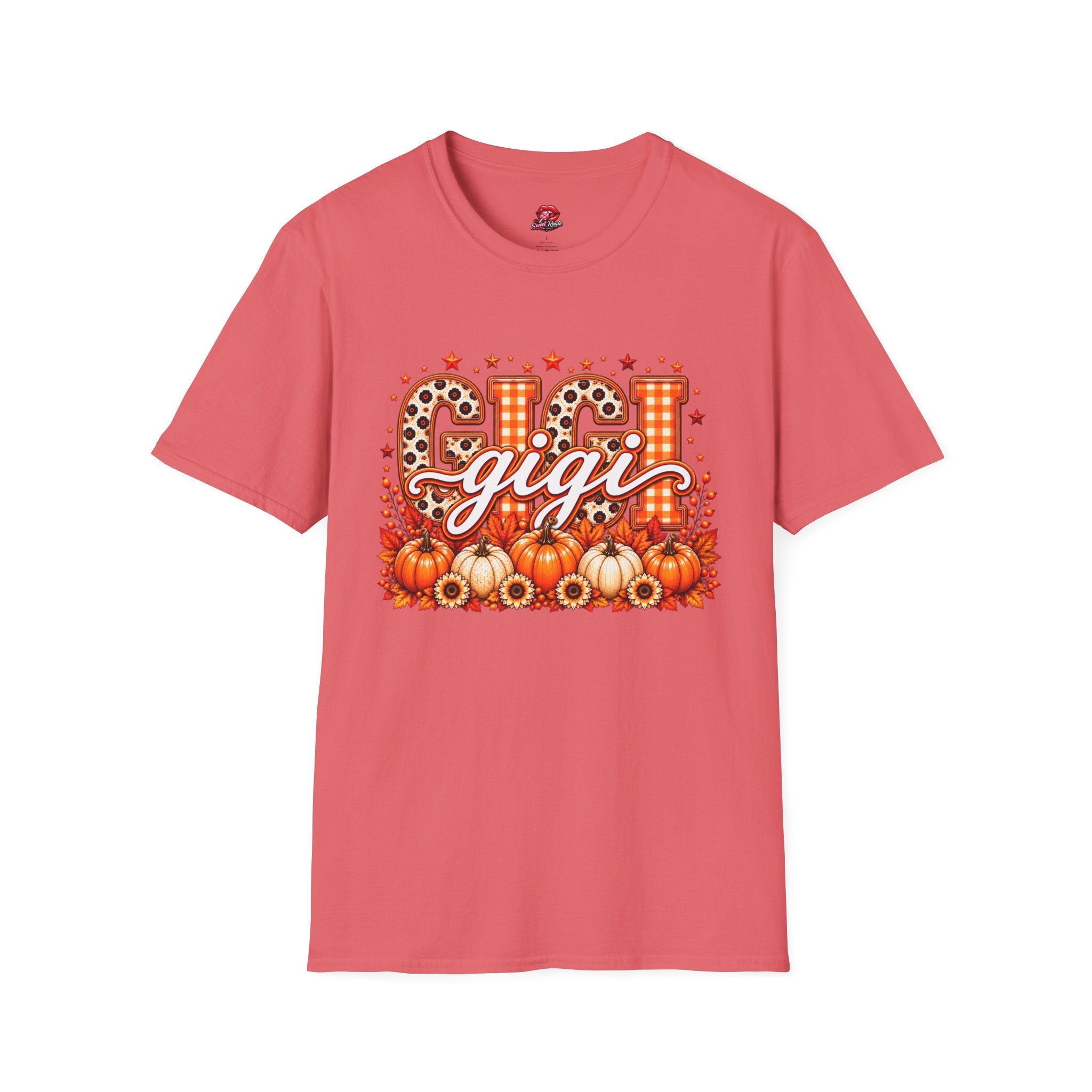 Gigi Fall Plaid & Leopard T‑Shirt