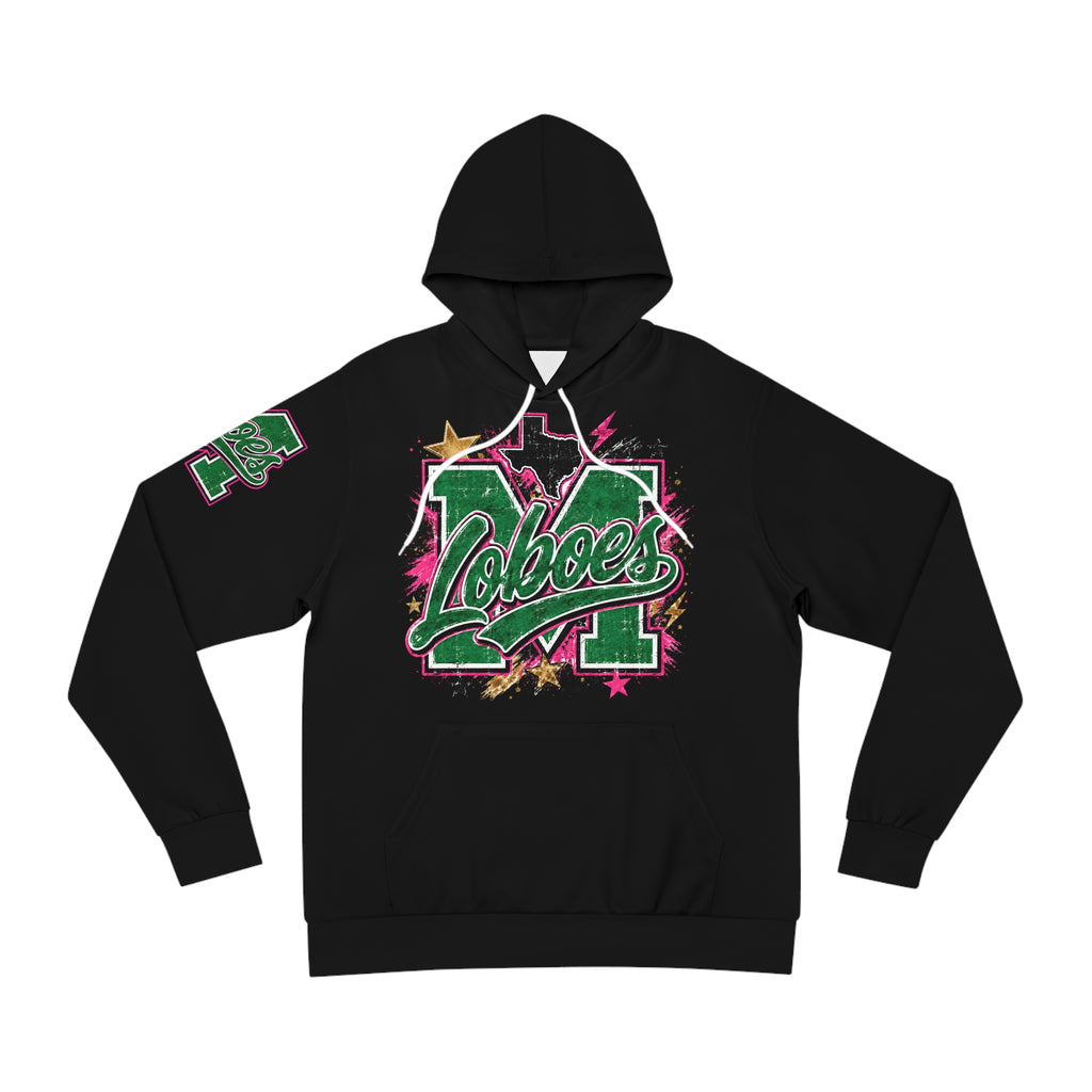 Loboes Script Letterman Hoodie