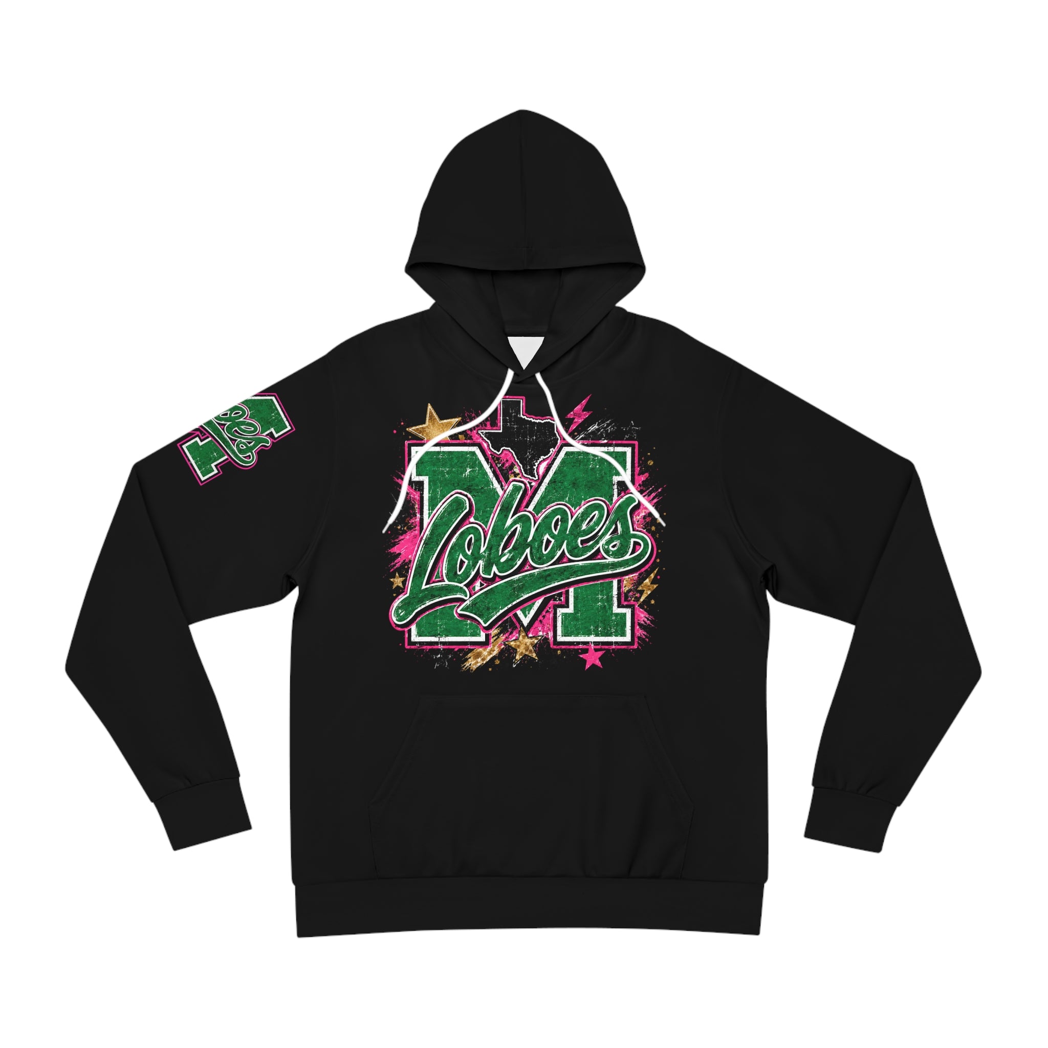 Loboes Script Letterman Hoodie