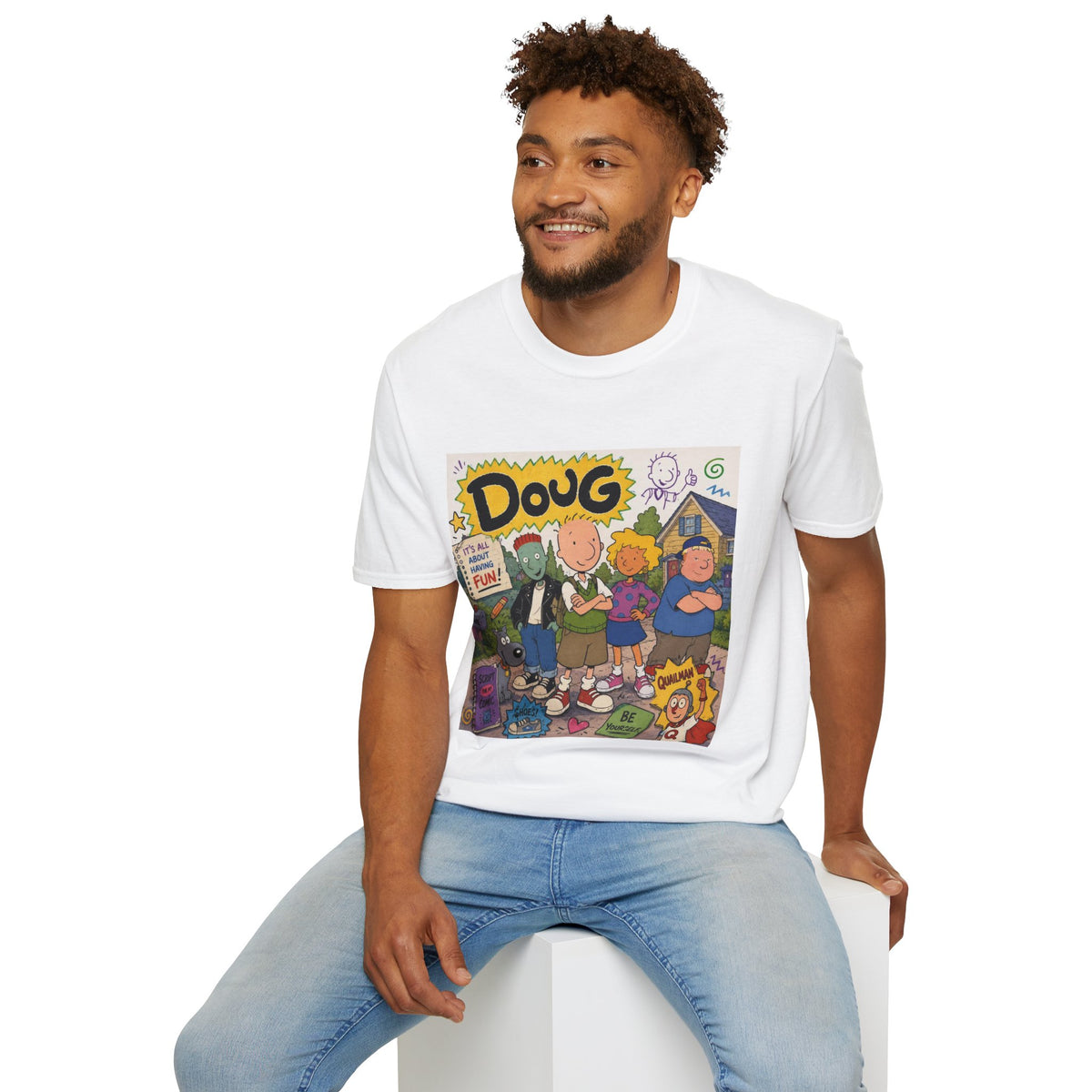 Nostalgic 90s Kids TV Doug Tee