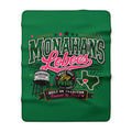 Monahans Loboes Sherpa Fleece Stadium Blanket