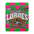 Monahans Loboes Sherpa Fleece Blanket – 2026–2027 Team Spirit