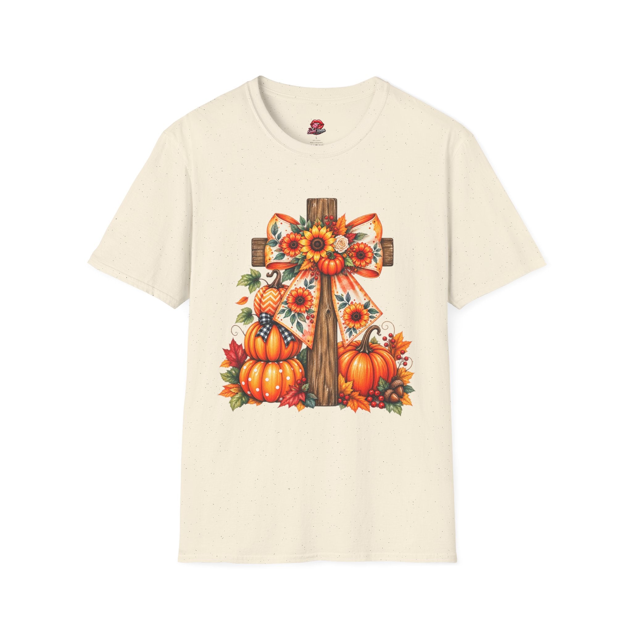 Autumn Sunflower Faith Harvest Tee