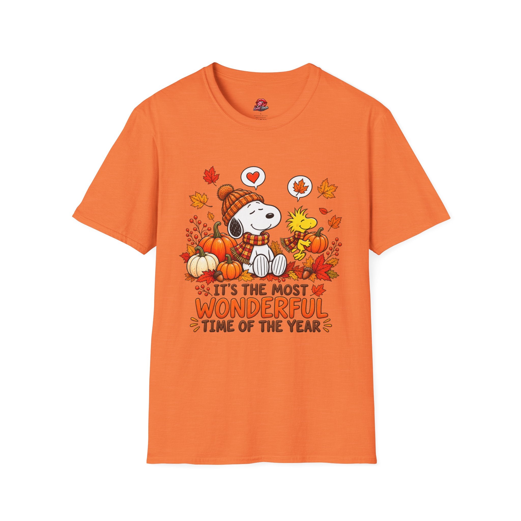It's the Most Wonderful Time of the Year Autumn Snoopy Tee