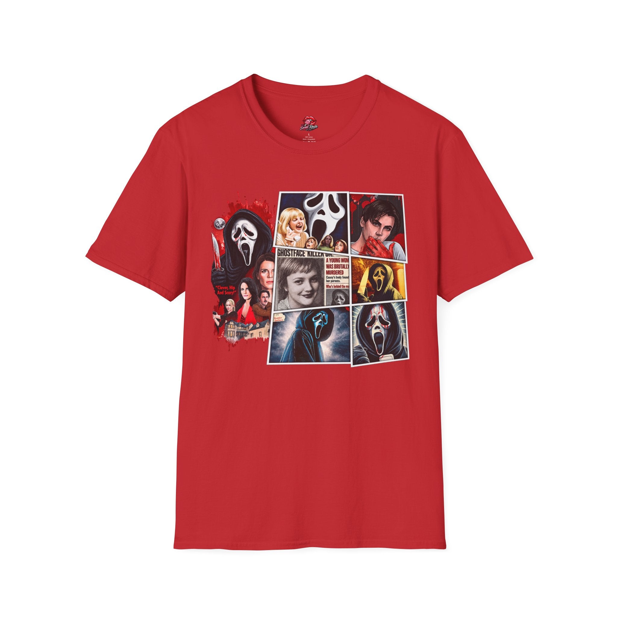 Horror Movie Collage T-Shirt