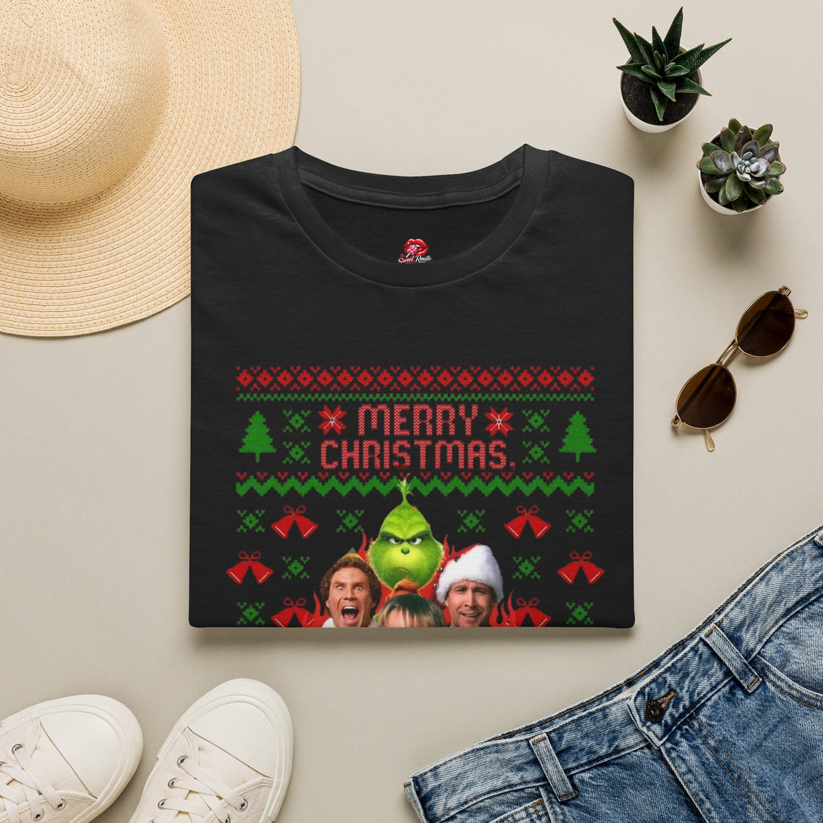 Merry Christmas Holiday Family Movie T-Shirt