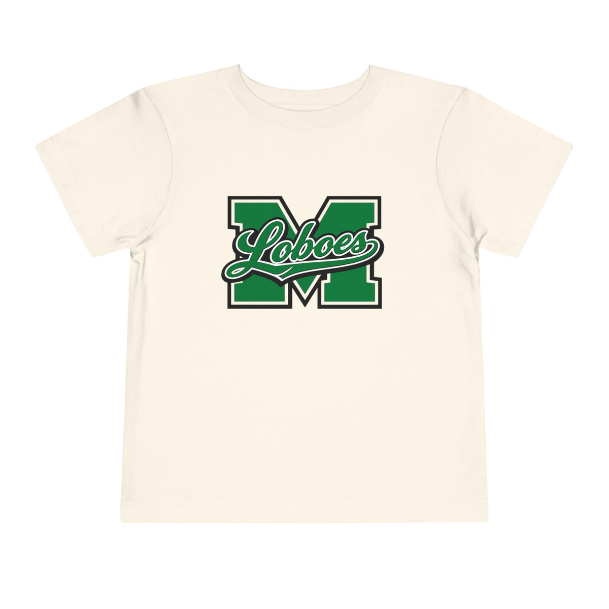 Loboes M Green Block Toddler Tee