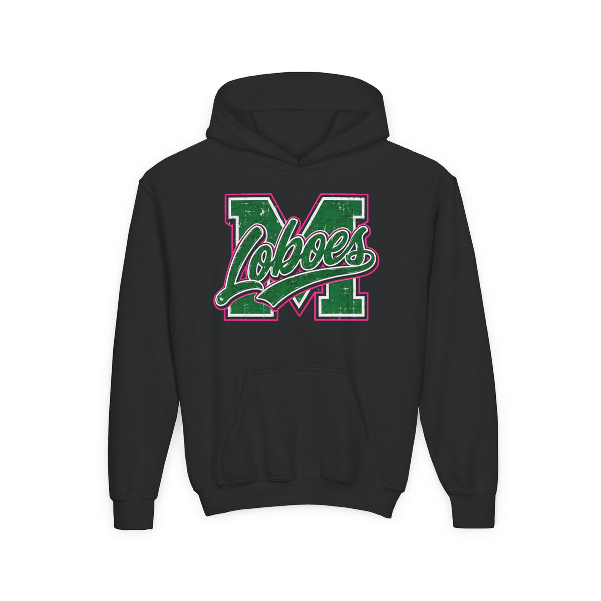 Youth Loboes M Logo Hoodie