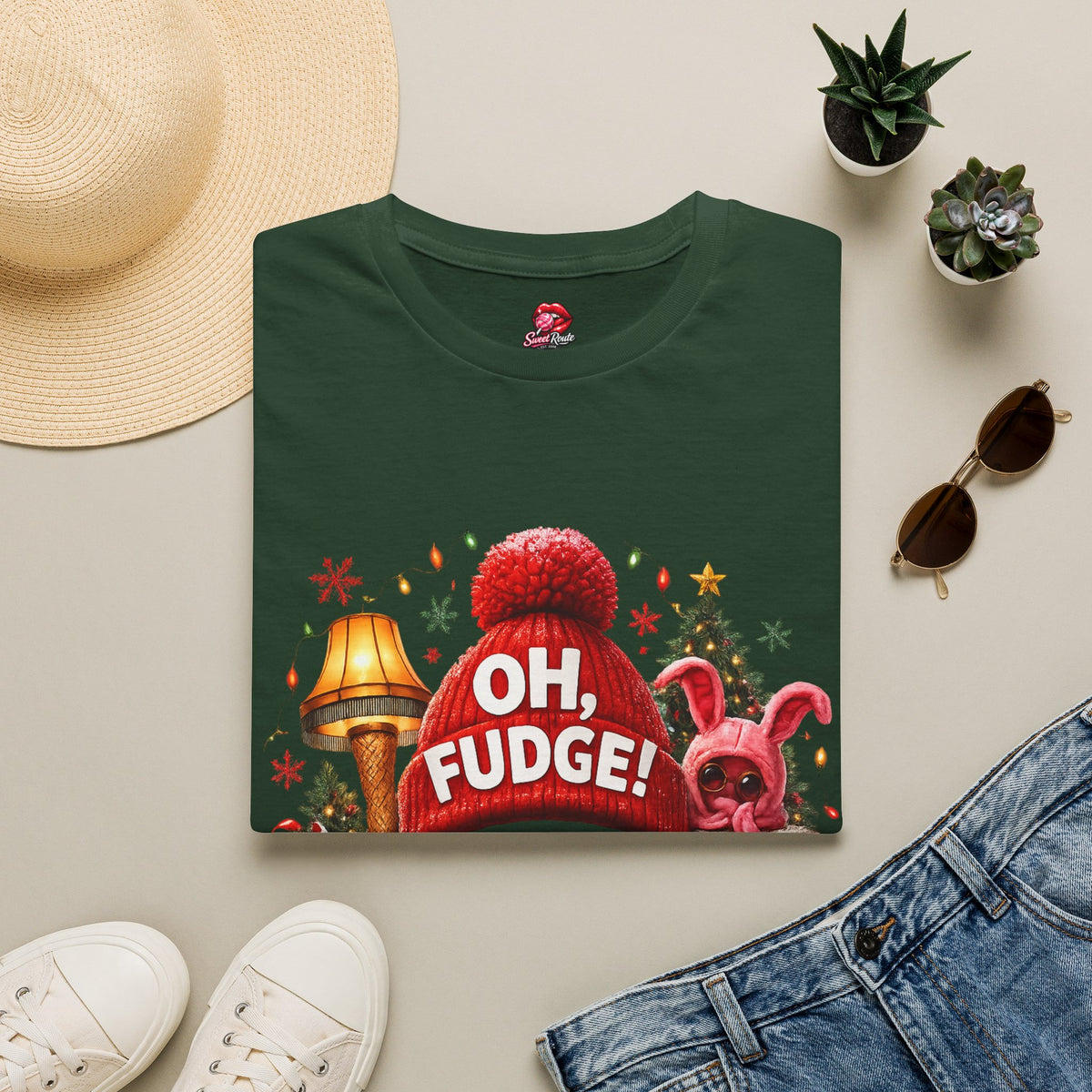 Oh, Fudge! Christmas Movie Quote T-Shirt
