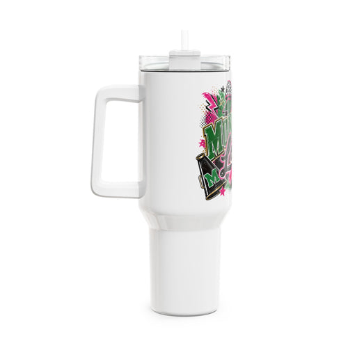 40oz Custom Monahans Loboes Cheer Tumbler