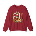 Autumn Pumpkins & Plaid Lettering Crewneck