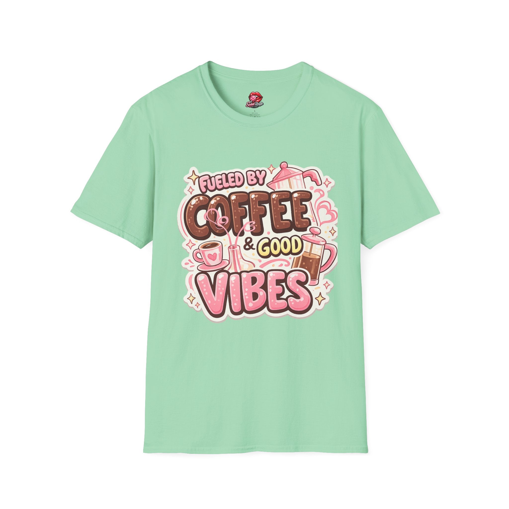 Fueled by Coffee & Good Vibes T-Shirt
