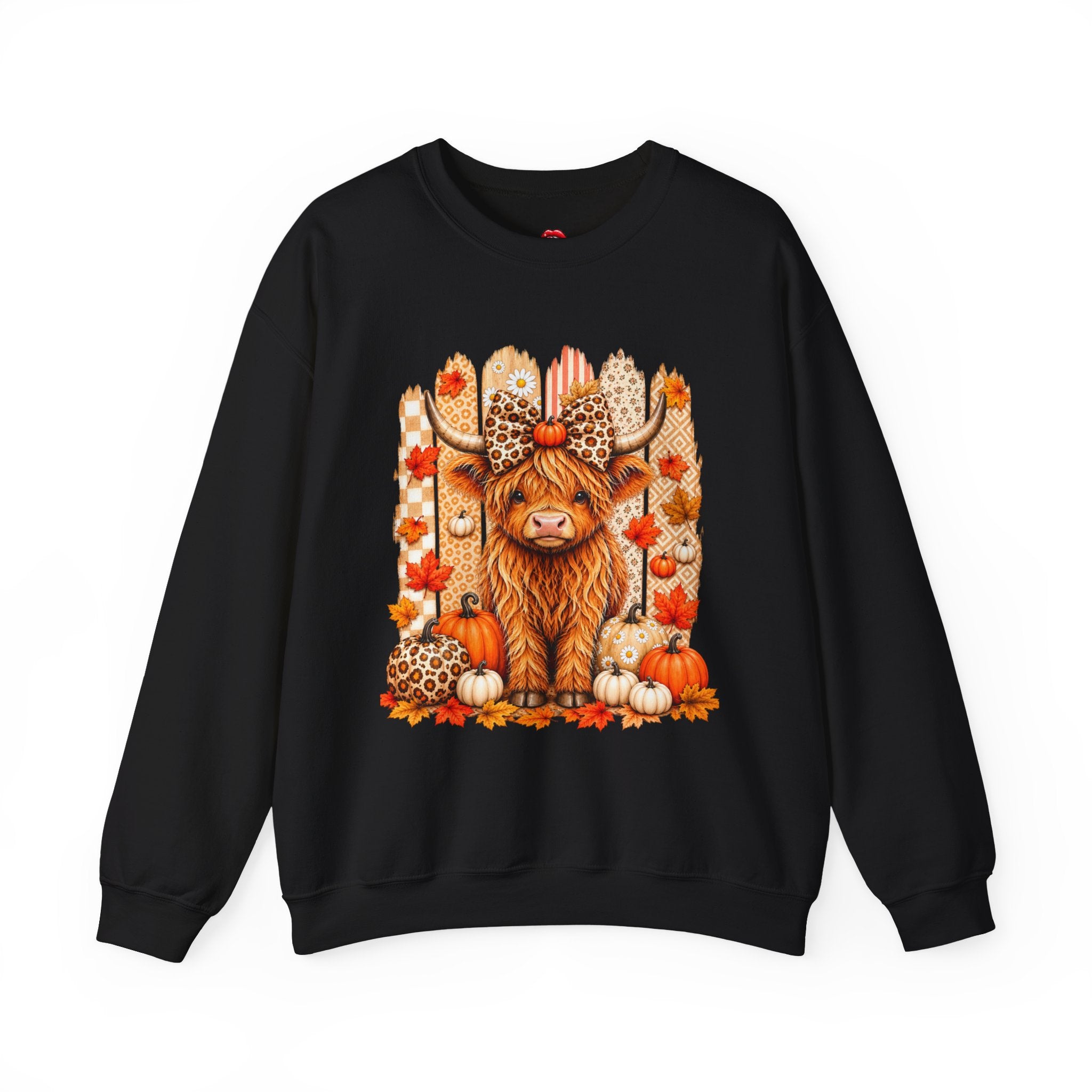Autumn Highland Cow Sweatshirt
