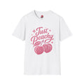 Just Peachy script with cherries T-Shirt