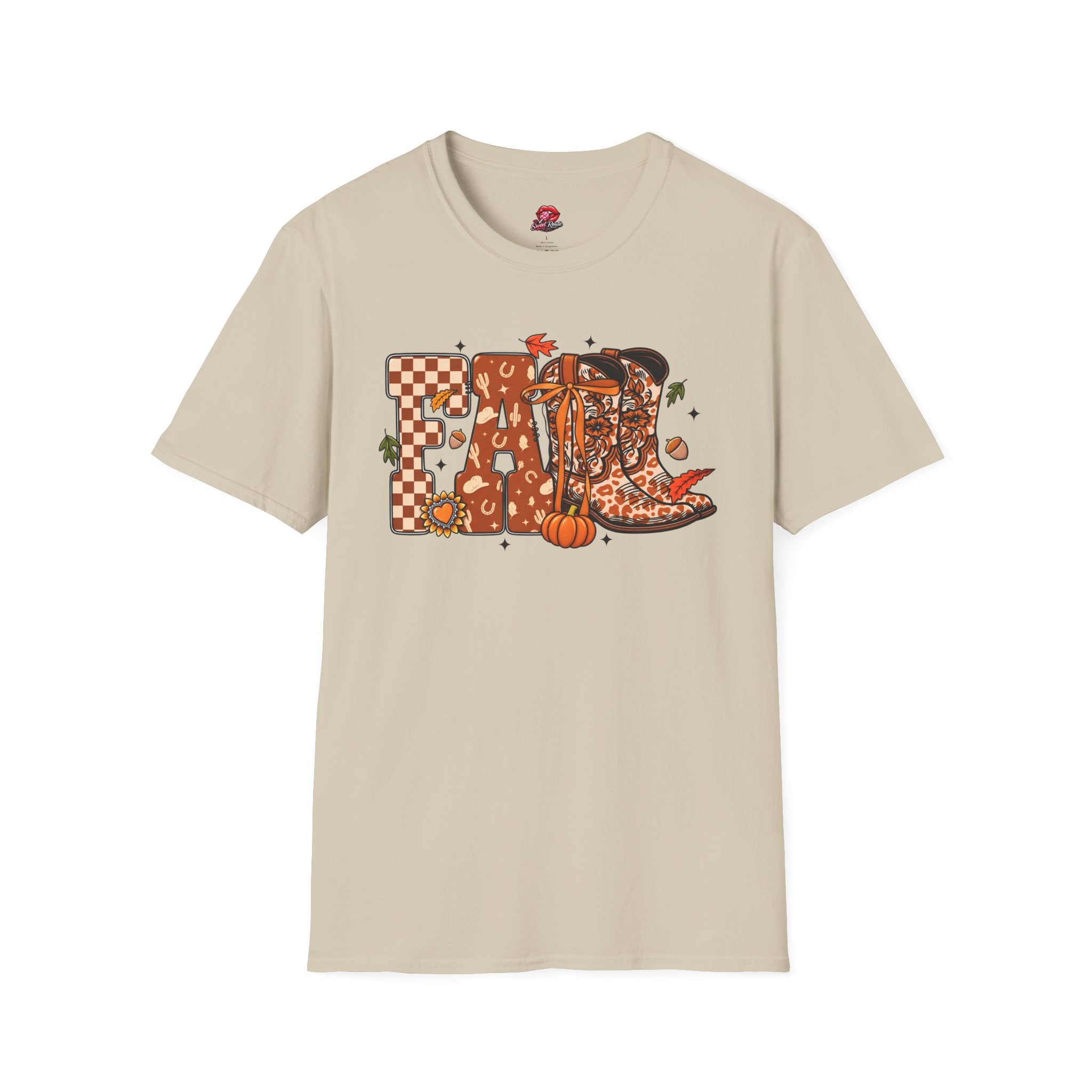 Pumpkin, Leopard & Plaid Fall Tee