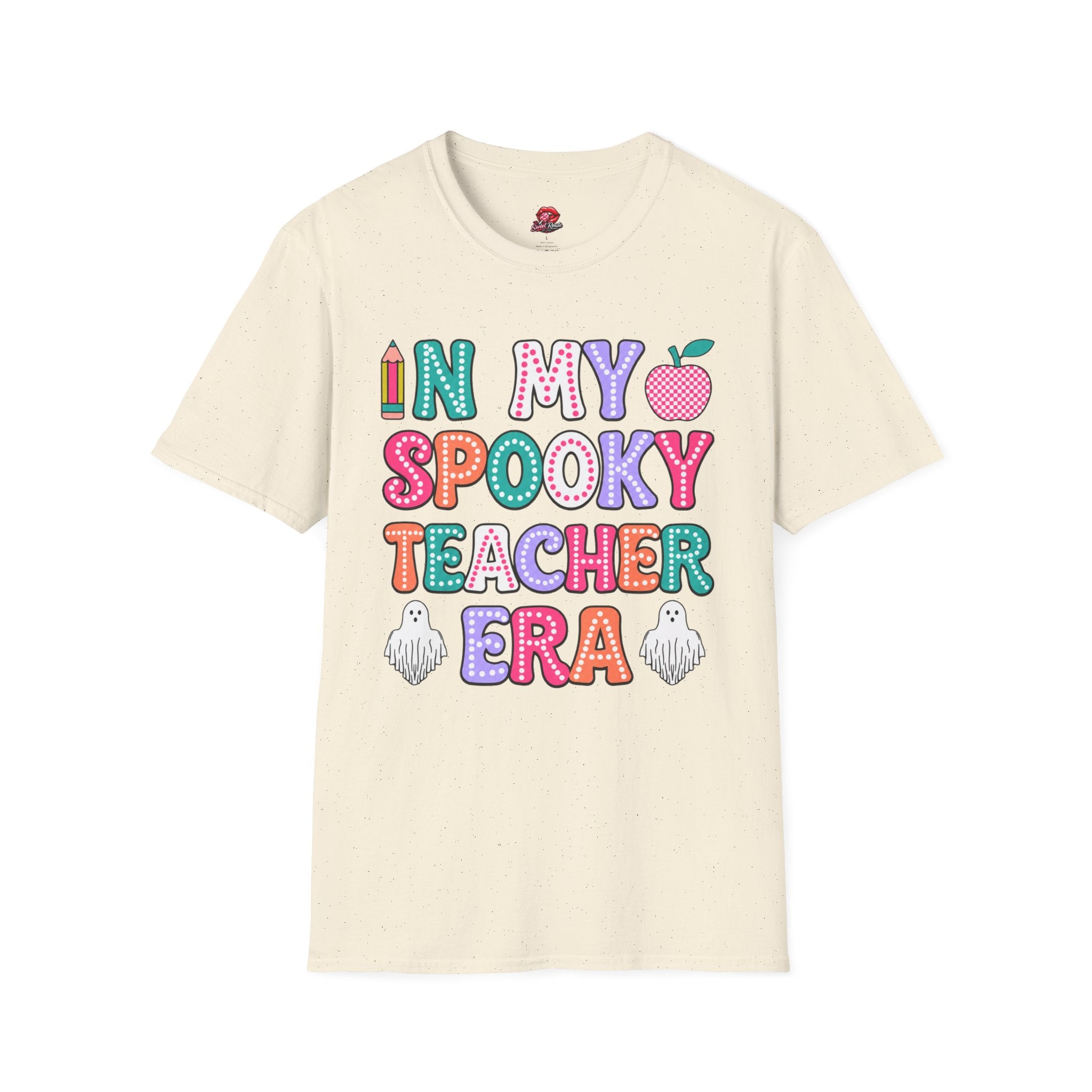 In My Spooky Teacher Era Colorful Halloween Classroom T-Shirt