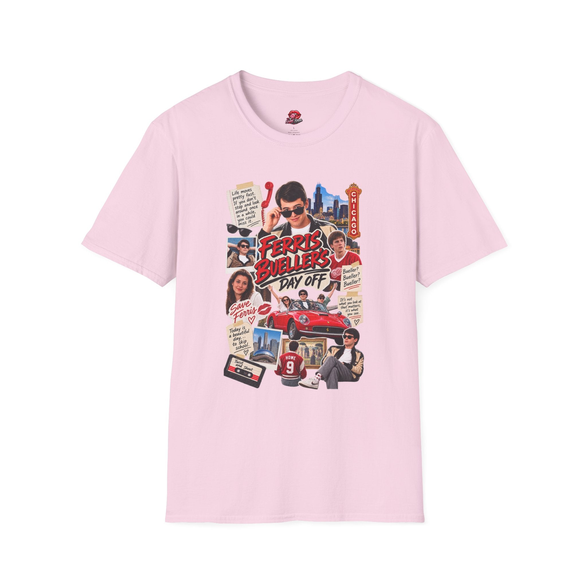 Ferris Collage Movie T-Shirt