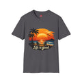 Sunset Palm Beach Scene T-Shirt
