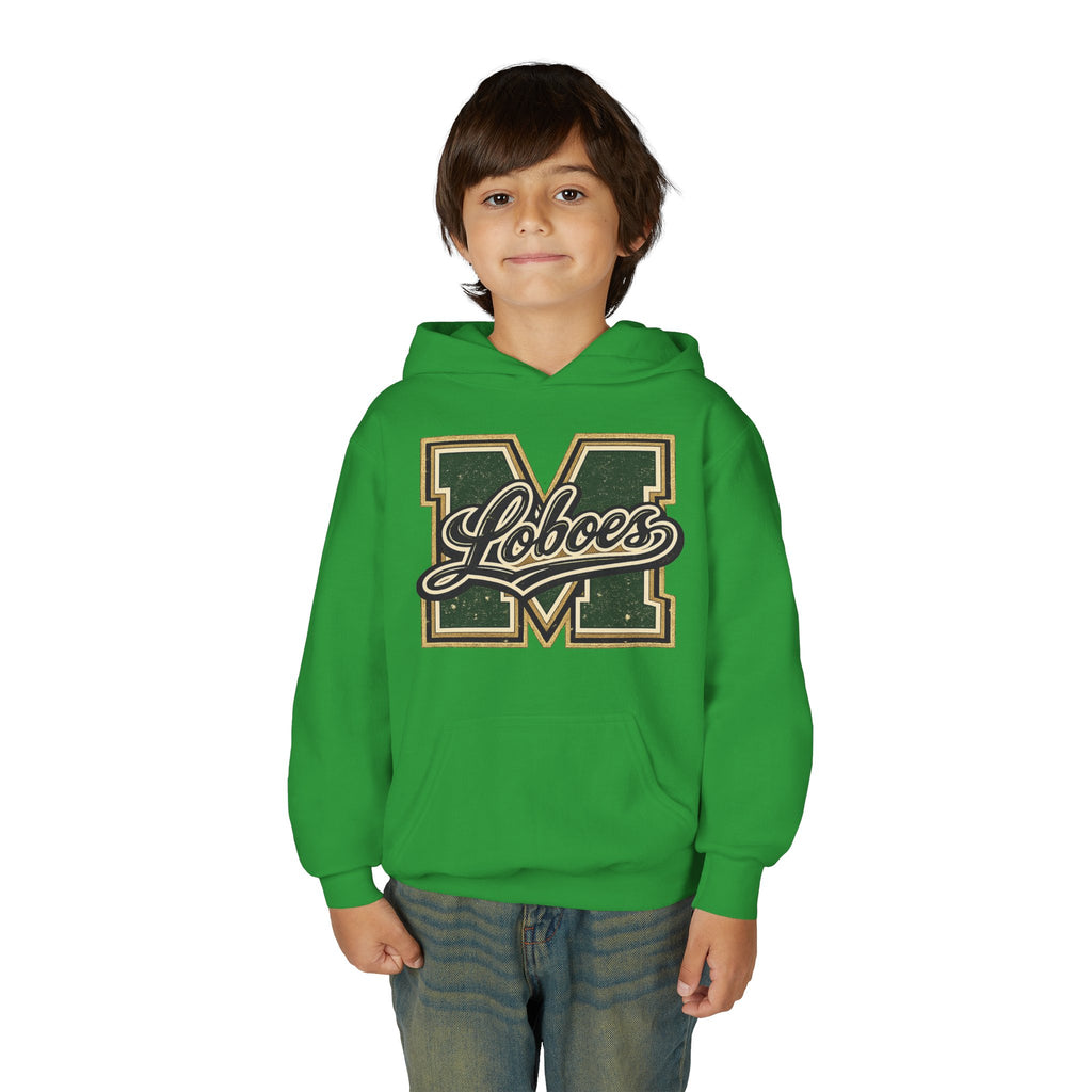 Youth Loboes M Letter Hoodie