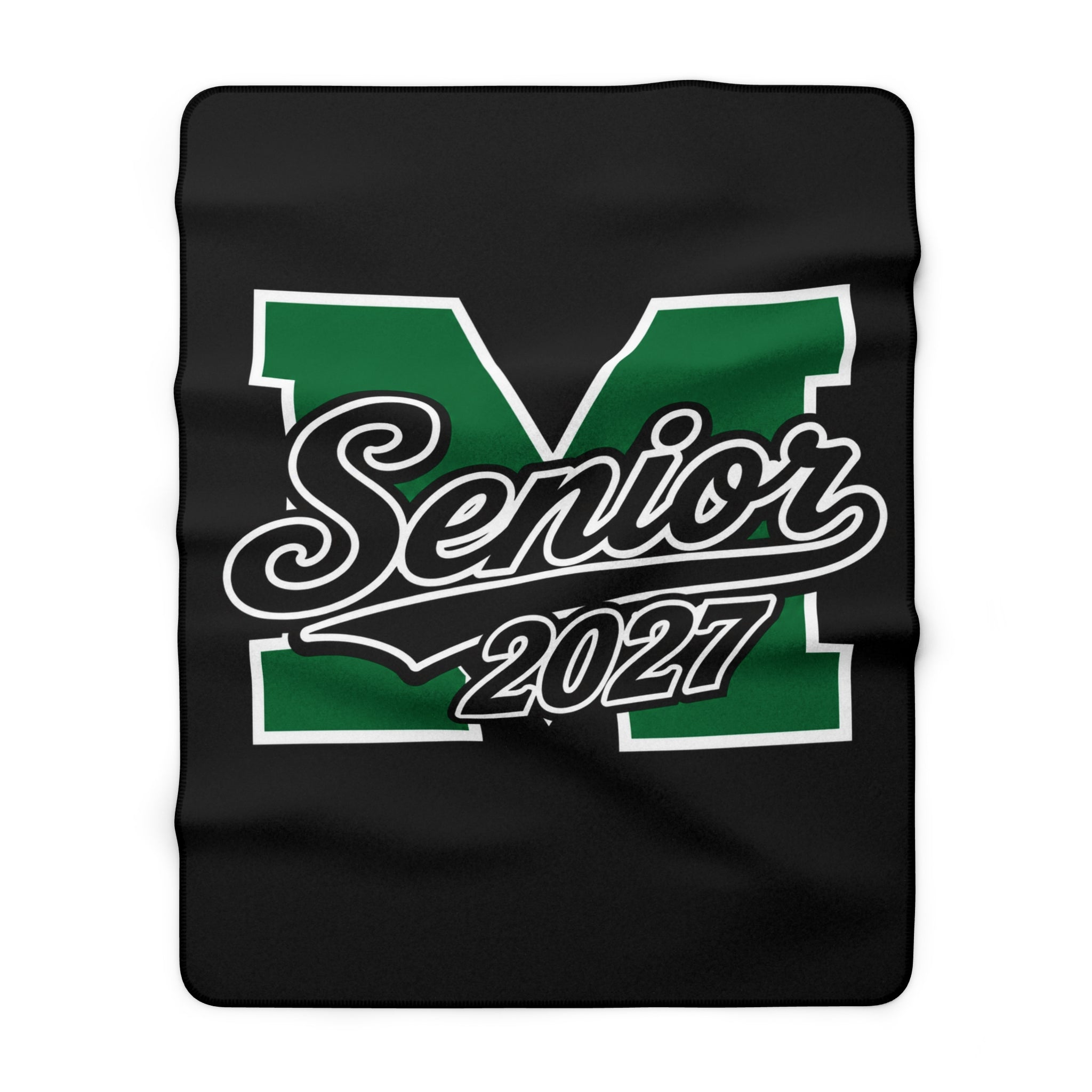 Senior 2027 Sherpa Stadium Blanket