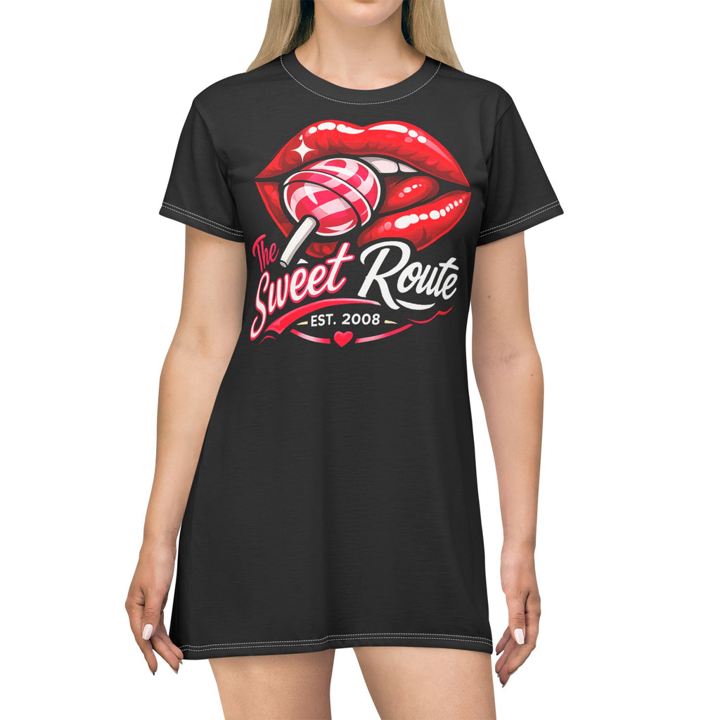 Sweet Route Logo T-Shirt Sleepwear Dress