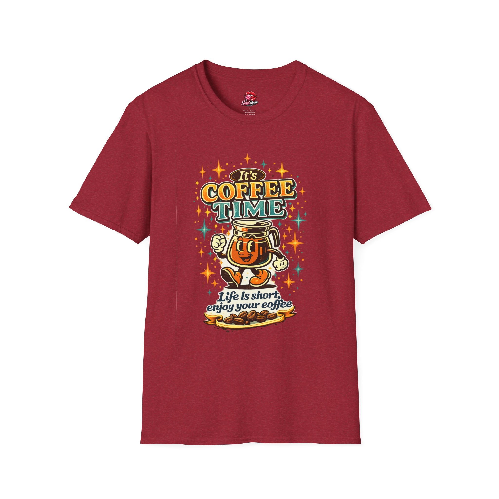 It’s Coffee Time Retro Coffee T-Shirt