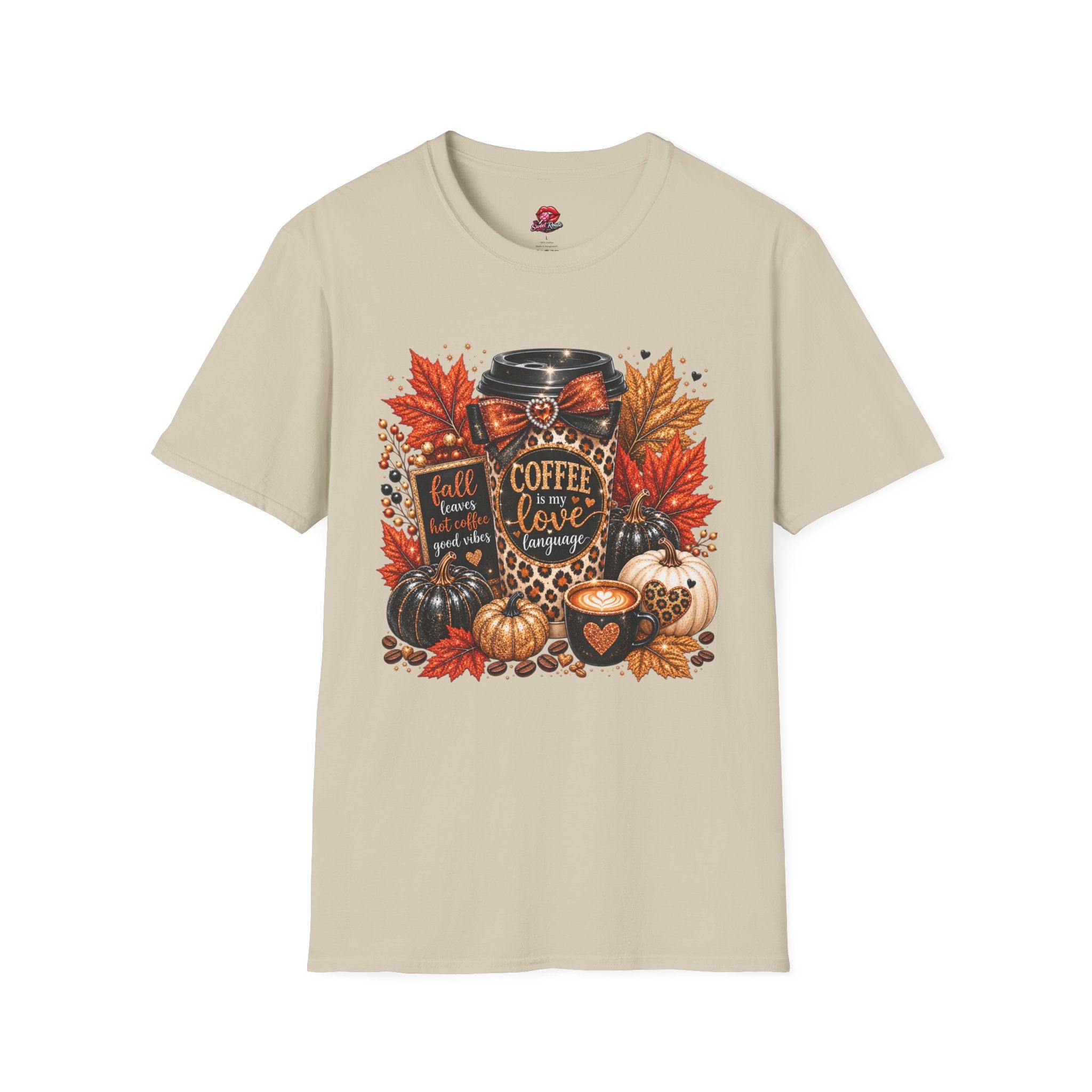 Coffee Is My Love Language Fall T-Shirt