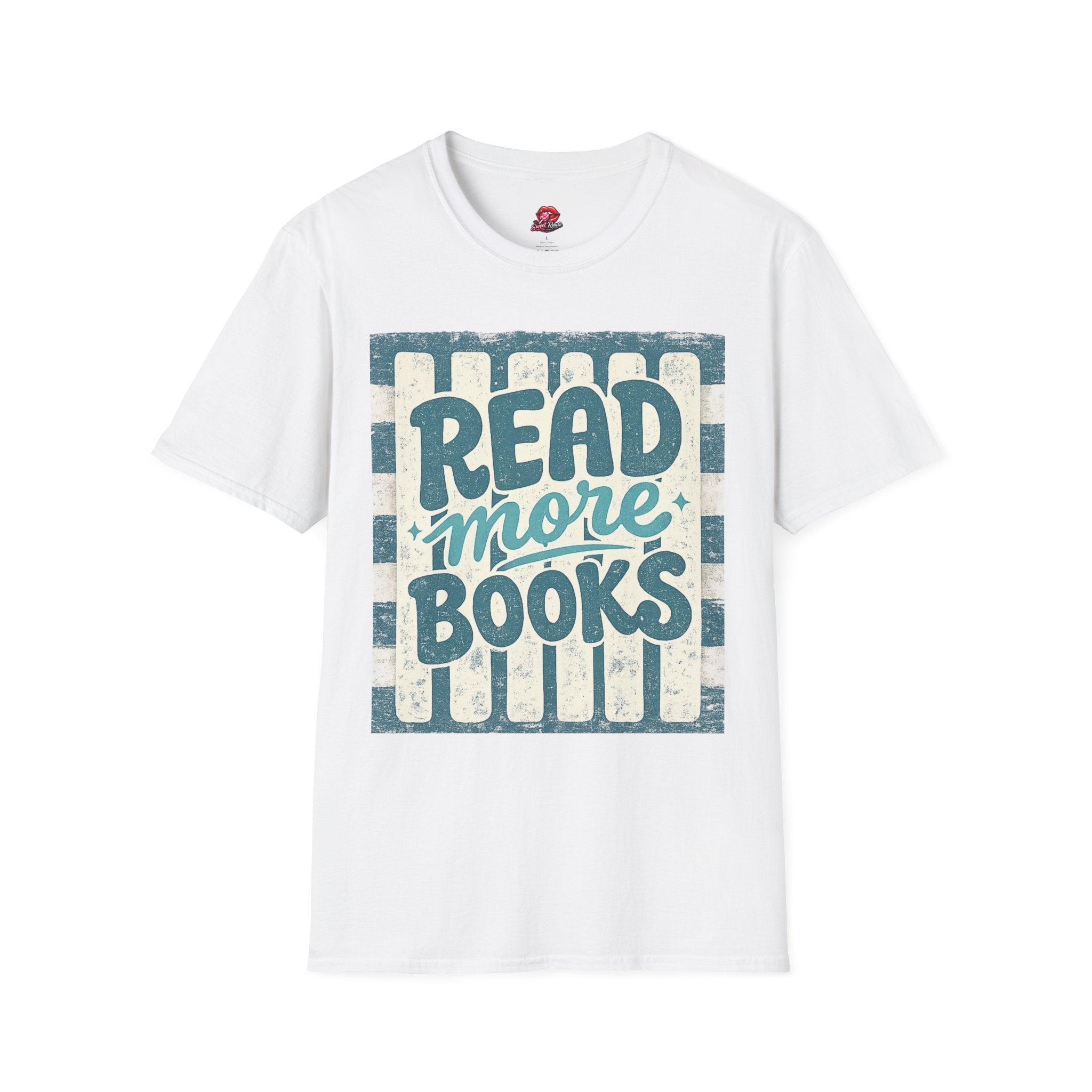 Read More Books Vintage T-Shirt | Retro Book Lover Tee | Librarian Gift | Teacher Reading Shirt | Literary Graphic Tee