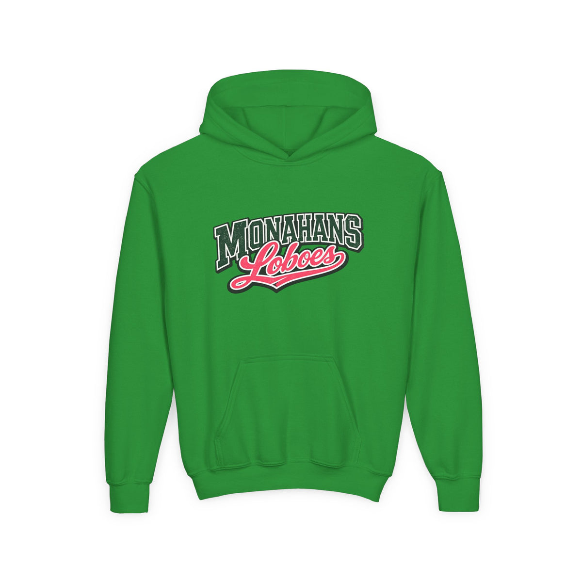 Monahans Loboes Youth Hoodie – Vintage School Spirit Pullover
