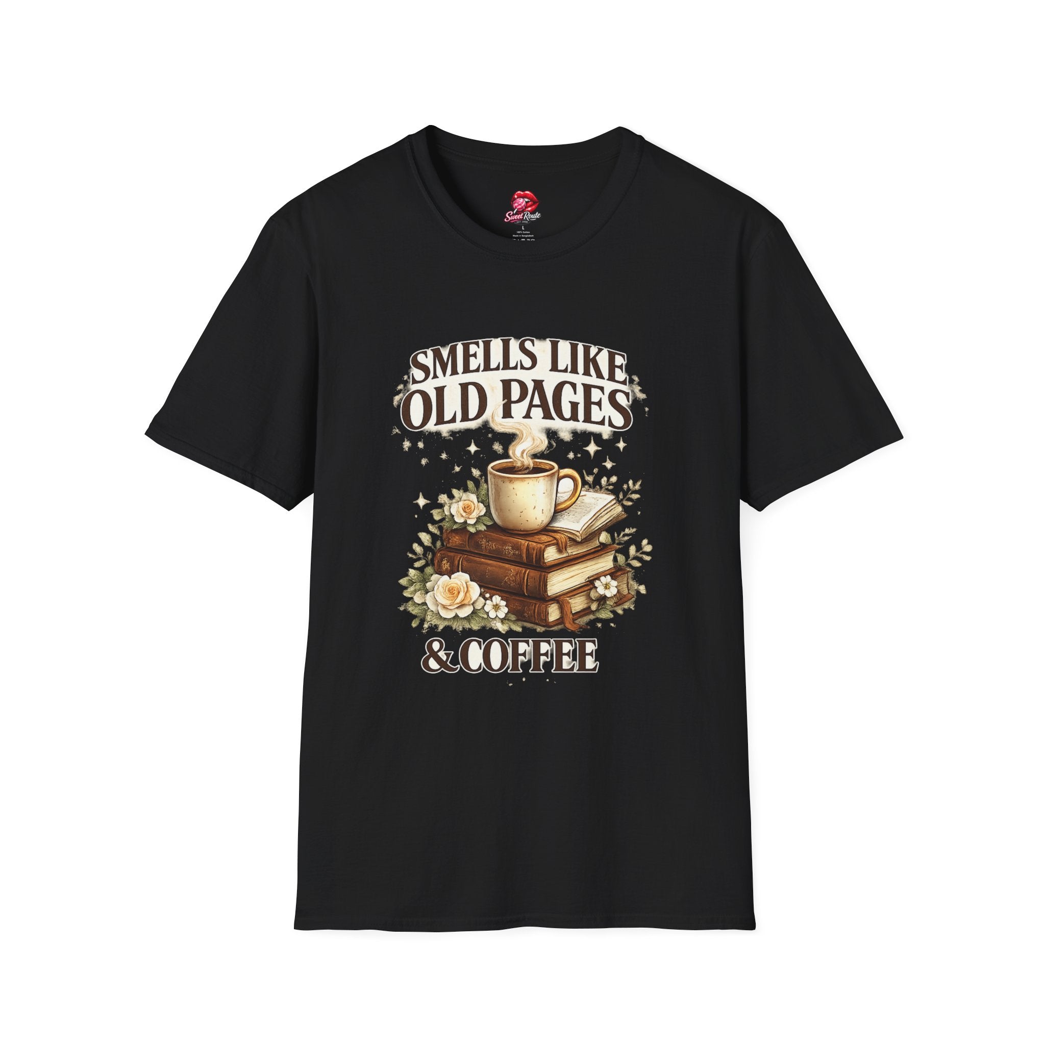 Smells Like Old Pages & Coffee T-Shirt