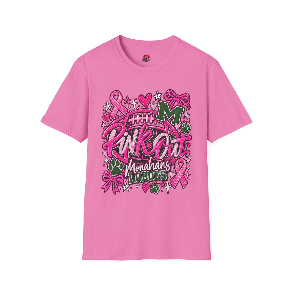 Pink Out Football T-Shirt