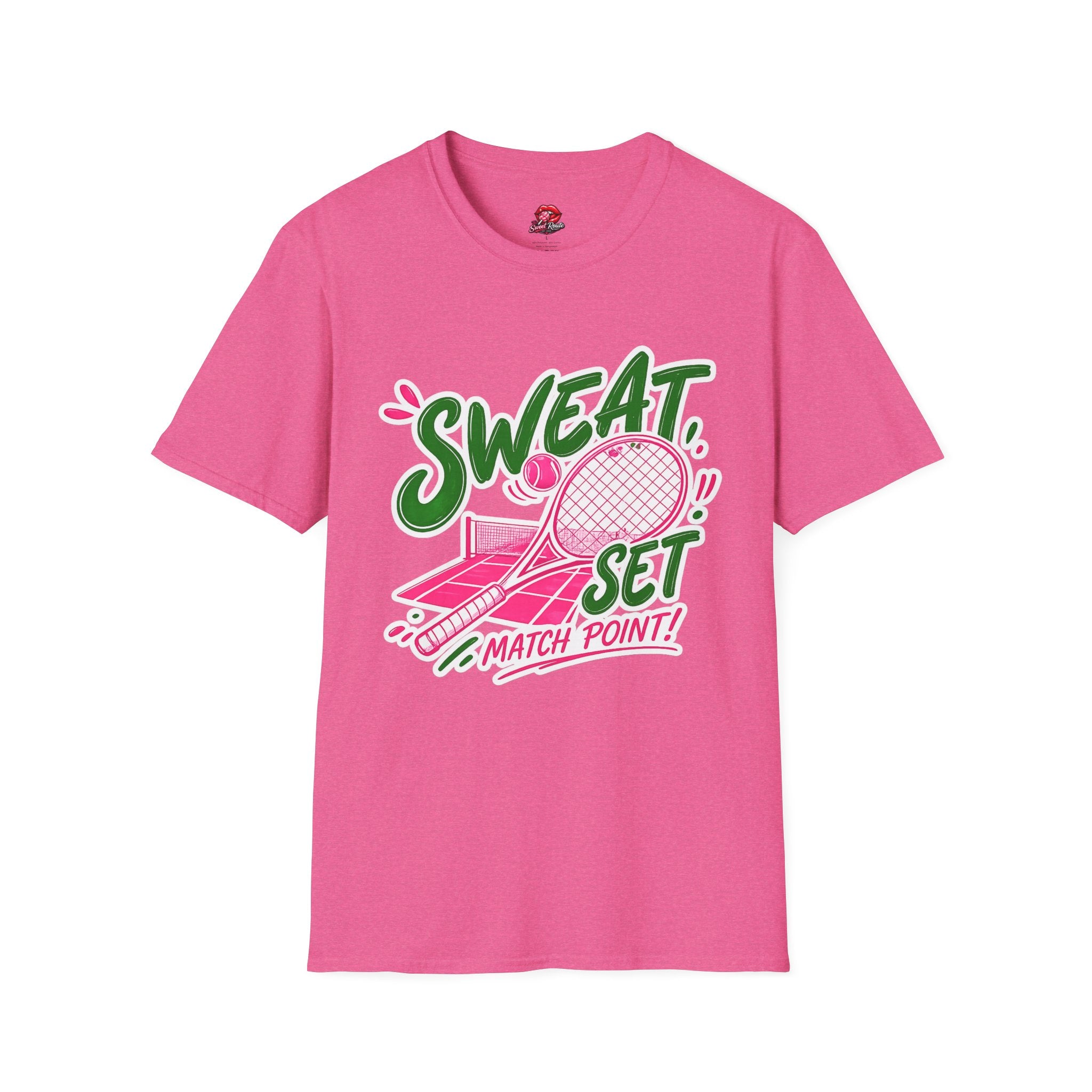 Sweat, Set, Match Point! Tennis Tee